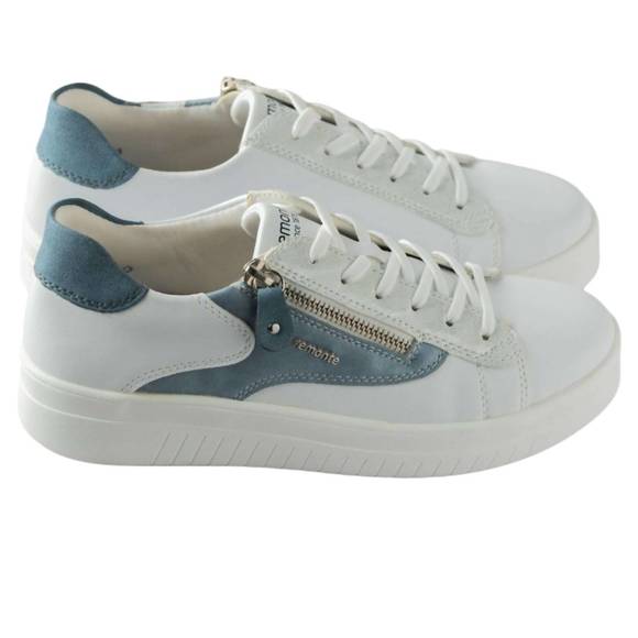 Remonte | Shoes | New Remonte Womens Kendra Sneakers In Whiteiceblue ...